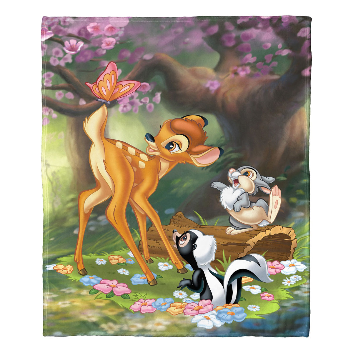 Bambi, Sweet Bambi Dear Aggretsuko Comics Silk Touch Throw Blanket, 50' X 60'(D0102Har6Jy.)
