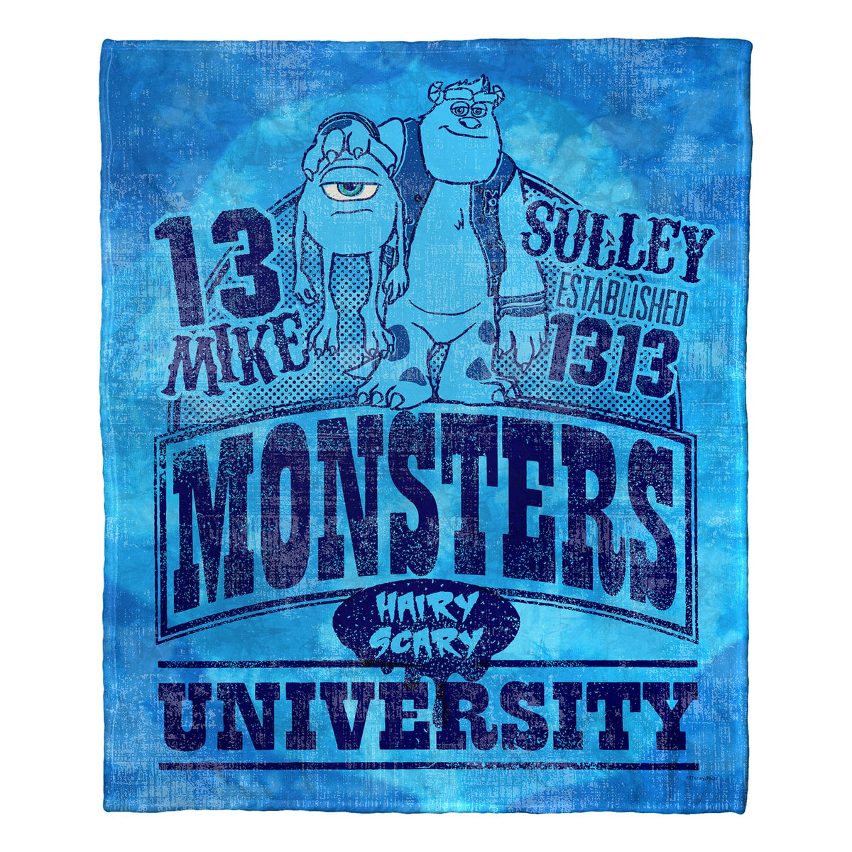 Monsters Inc., Vintage Monsters Aggretsuko Comics Silk Touch Throw Blanket, 50' X 60'(D0102Har6Ky.)