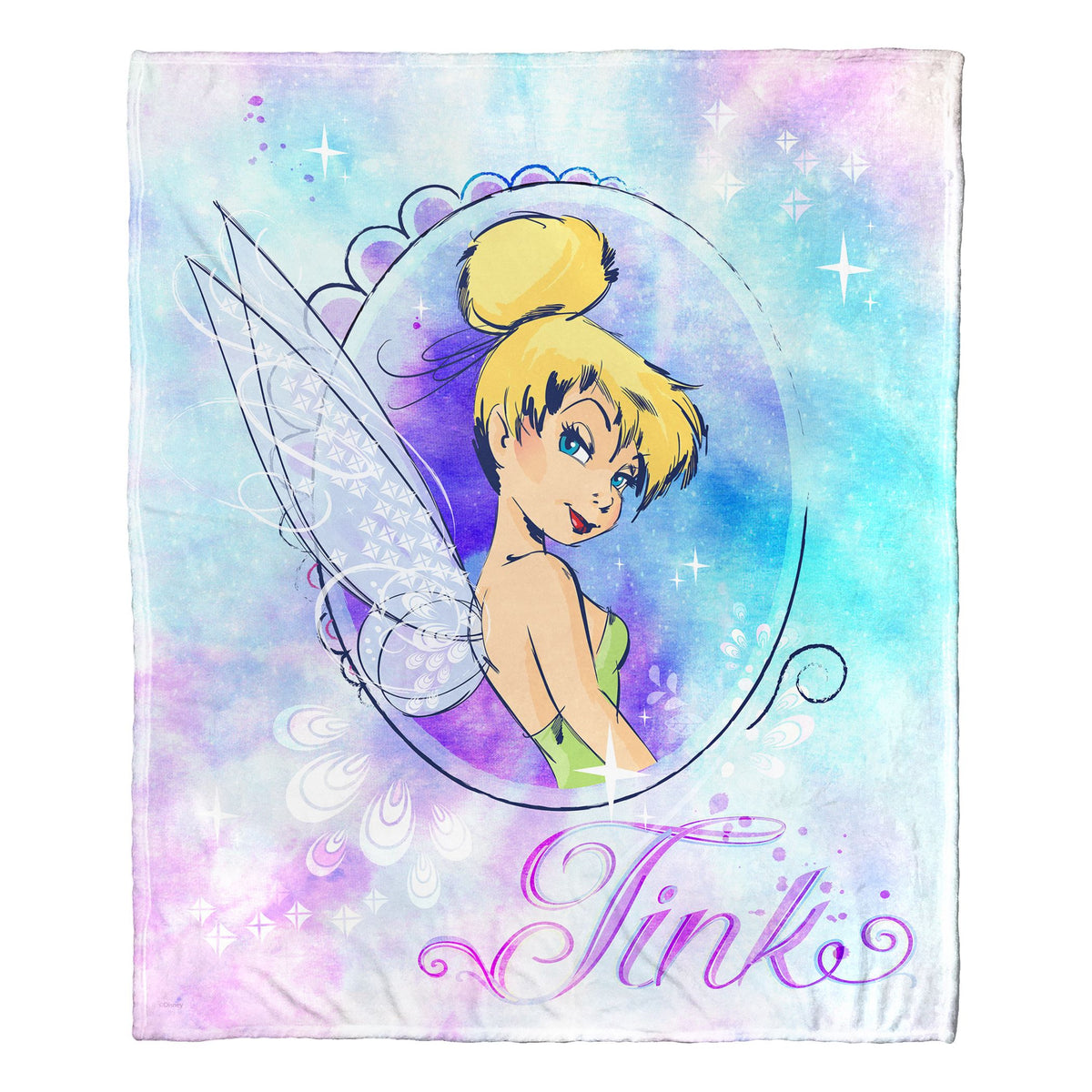 Tinkerbell, Cosmic Tink Aggretsuko Comics Silk Touch Throw Blanket, 50' X 60'(D0102Hardmy.)