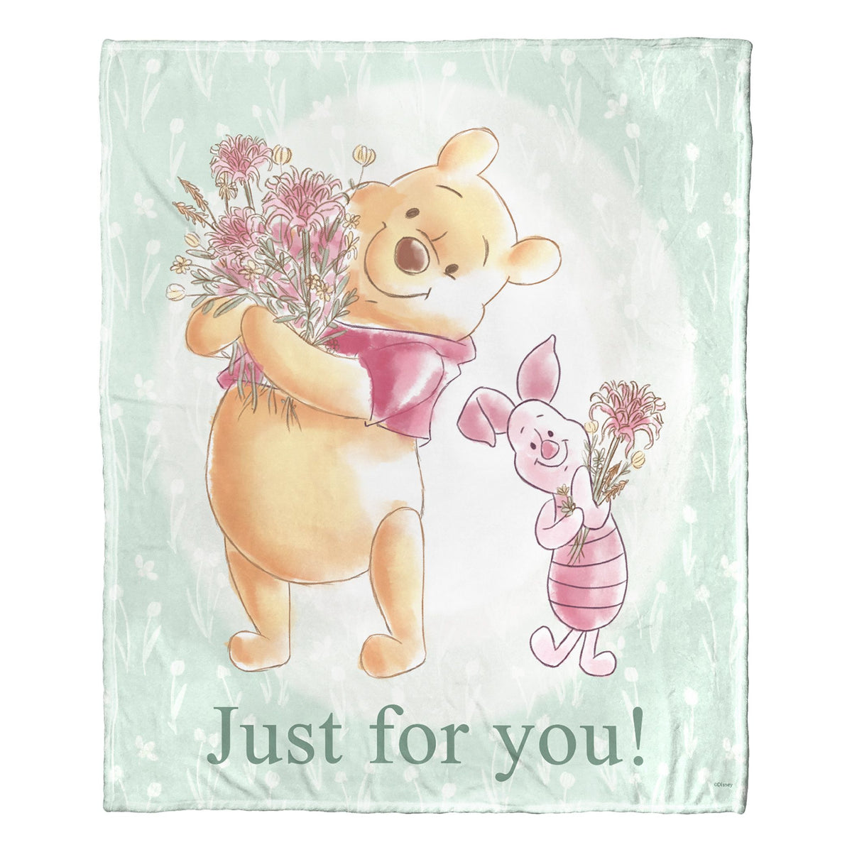 Winnie The Pooh, Meadow Frolic Aggretsuko Comics Silk Touch Throw Blanket, 50' X 60'(D0102Harmha.)