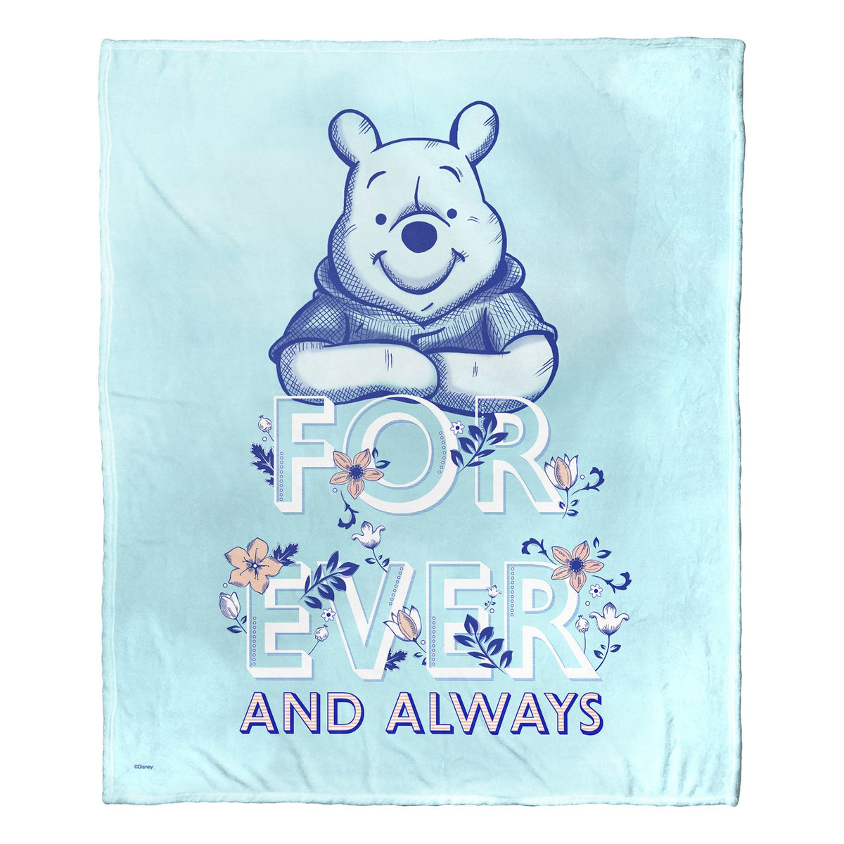 Winnie The Pooh, Forever Pooh Aggretsuko Comics Silk Touch Throw Blanket, 50' X 60'(D0102Harmx7.)