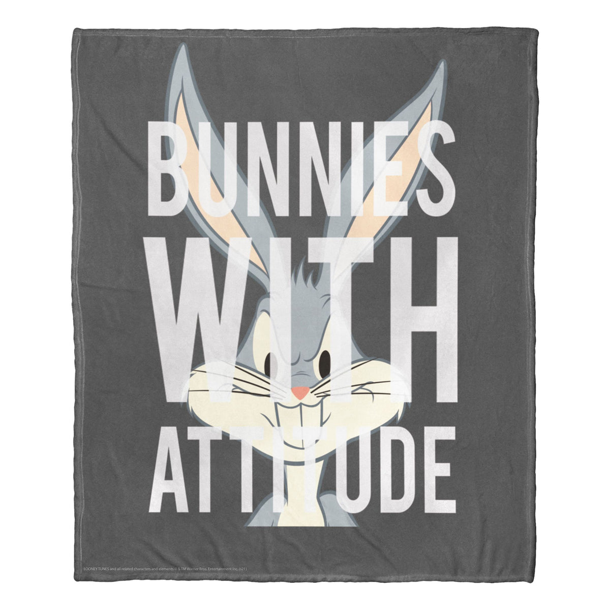 Looney Tunes, Attitude Aggretsuko Comics Silk Touch Throw Blanket, 50' X 60'(D0102Hary8A.)