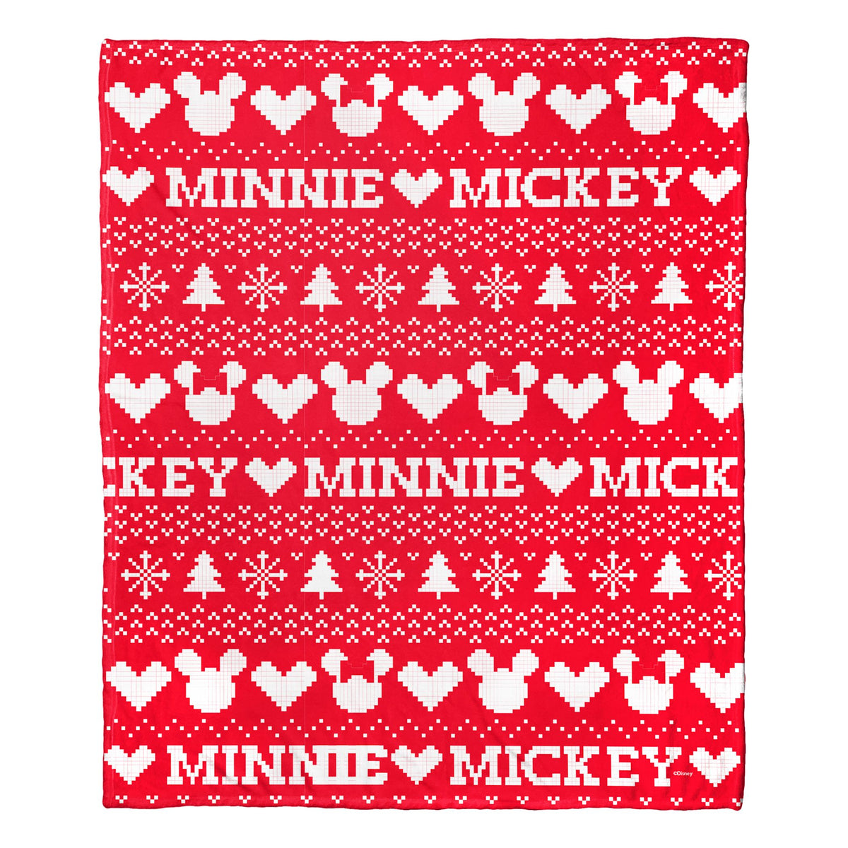 Mickey Mouse, Mickey Nordic Aggretsuko Comics Silk Touch Throw Blanket, 50' X 60'(D0102Harytg.)