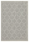 Sunshine GC_HAR2006 Silver 5 ft. 3 in. x 7 ft. 3 in. Indoor/Outdoor Area Rug
