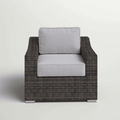 Fully Assembled Patio Chair with Cushion