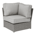 Shick Fully Assembled Corner Wedge Patio Chair with Cushions