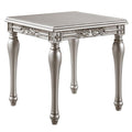 Platinum End Table with Turned Leg