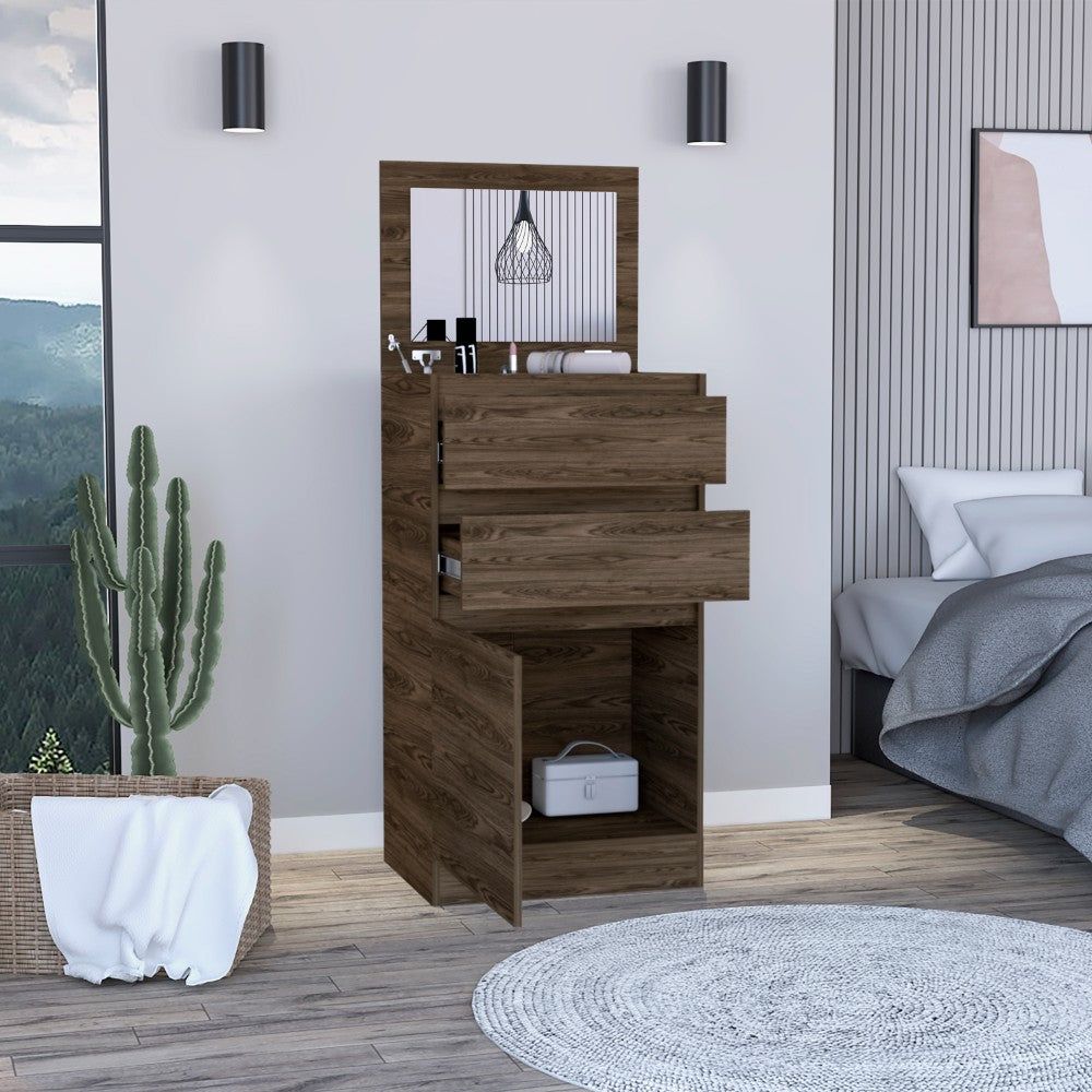 Dresser Asturias, Jewerly Box, Dark Walnut Finish(D0102HgE1EU)
