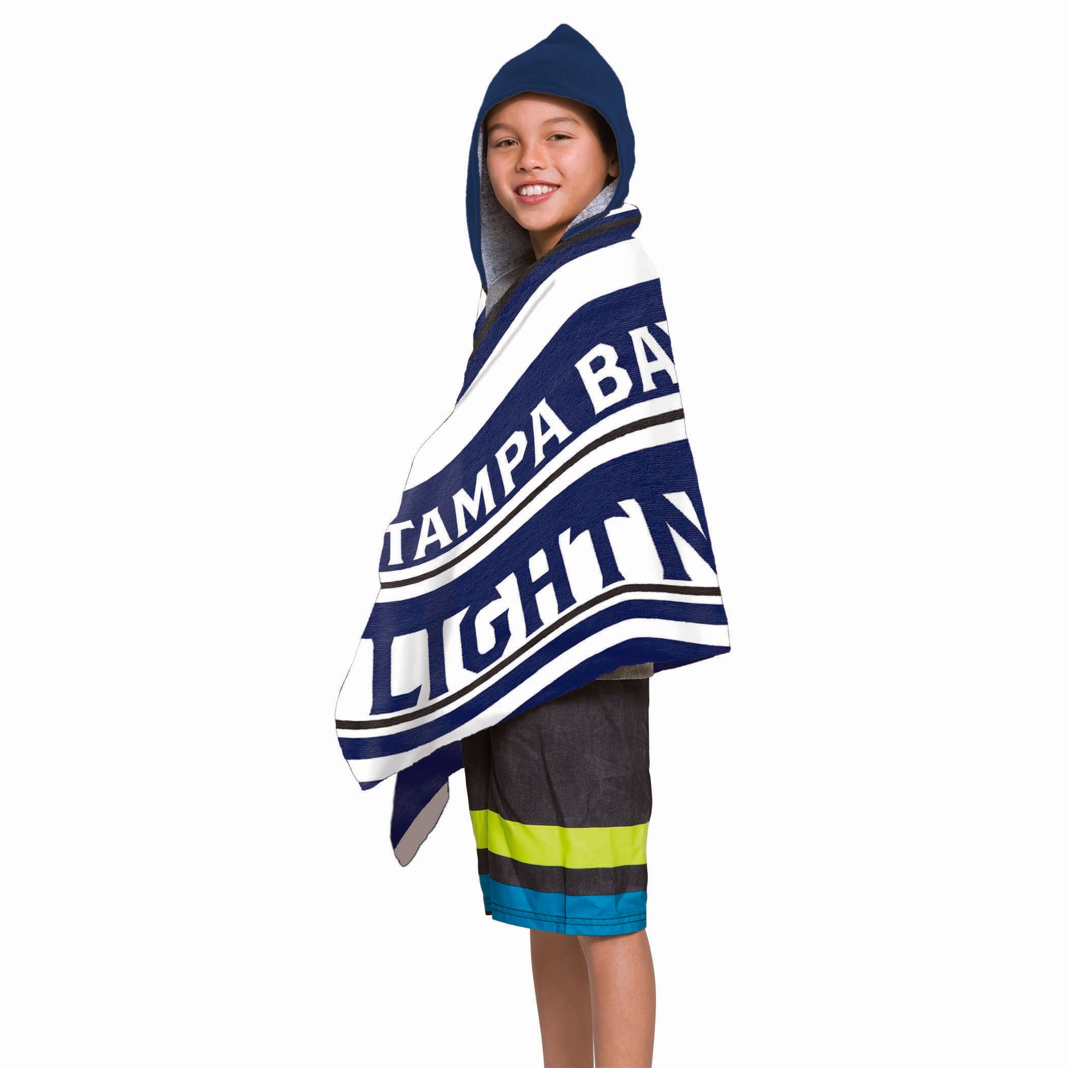 NHL 606 Lightning - Juvy Hooded Towel, 22X51(D0102HgJERV)