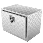 Vevor Underbody Truck Box, 24'17'18' Pickup Storage Box, Heavy Duty Aluminum Diamond Plate Tool Box With Lock And Keys, Water
