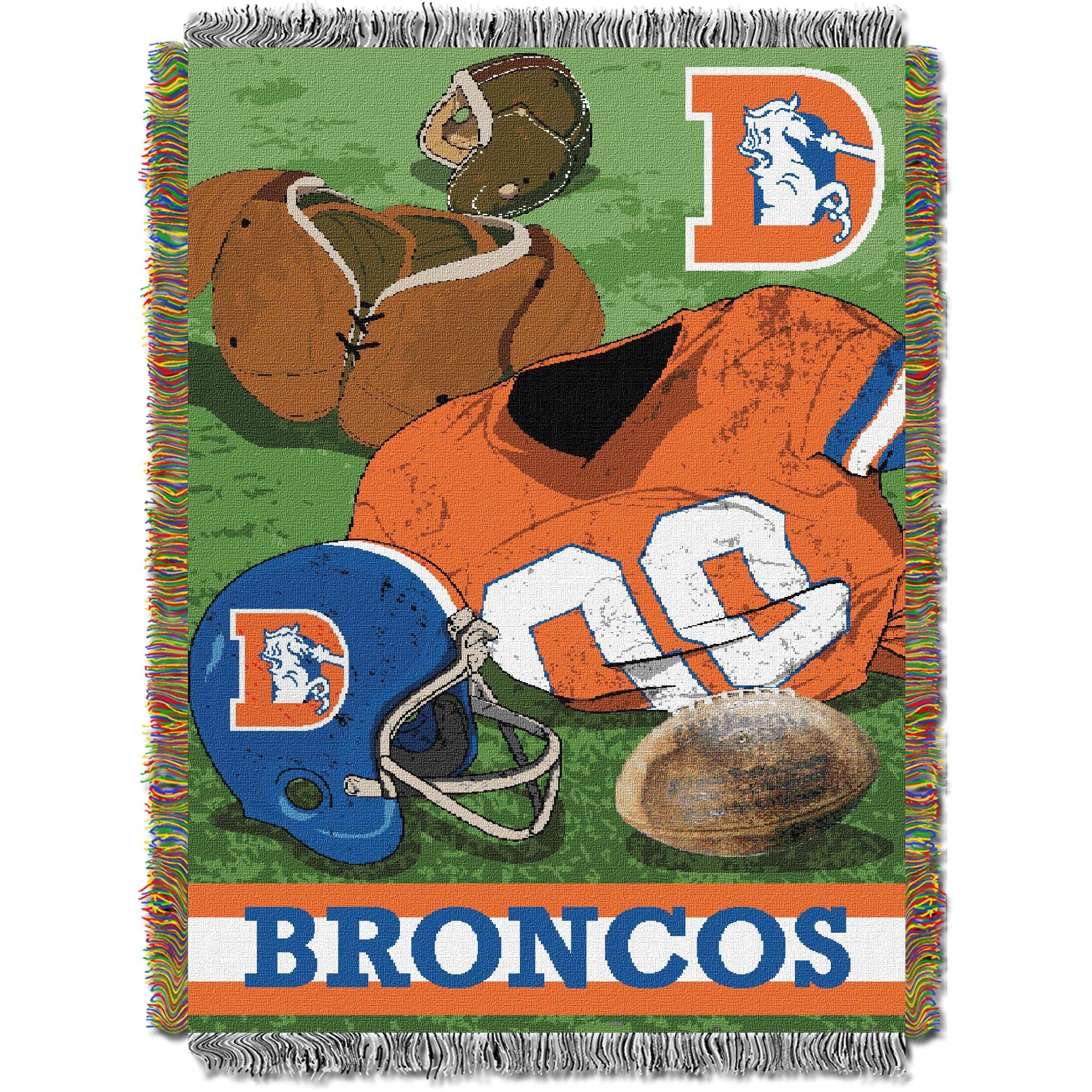Nfl 051 Broncos Vintage Tapestry(D0102Hh1L5W)