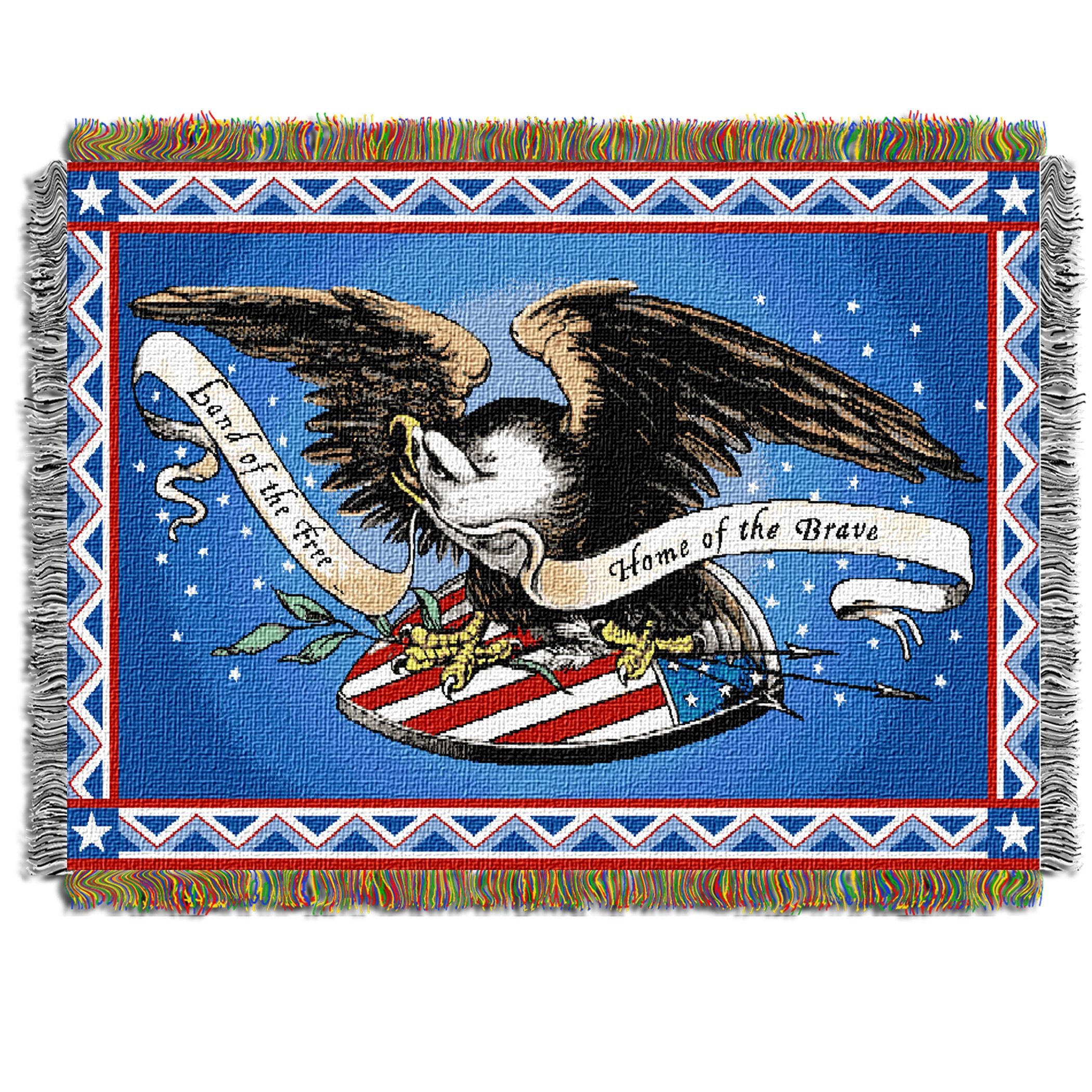 Memorial Day Licensed Holiday 48'X 60' Woven Tapestry Throw By The Northwest Company(D0102Hh1Li7.)