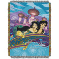 Disney Aladin A Whole New World Licensed 48x 60 Woven Tapestry Throw by The Northwest Company(D0102HH1QFG.)