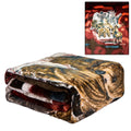 Flannel Fleece Plush Blanket  Alaska Favorites  QUEEN BED 79x 95  Lightweight Microfiber Blanket For Beds, Sofa, Couch, Pic