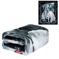 Plush Throw Blanket - End of Trails - QUEEN BED 79x 95 - Special Edition Faux Fur Blanket For Beds, Sofa, Couch, Picnic, Camping