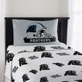 NFL 820 Panthers Twin Sheet Set Monument OFFICIAL Monument Twin Sheet Set(D0102HHD35G.)