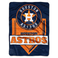 Astros OFFICIAL Home Plate Raschel Throw Blanket(D0102HHDEJY.)