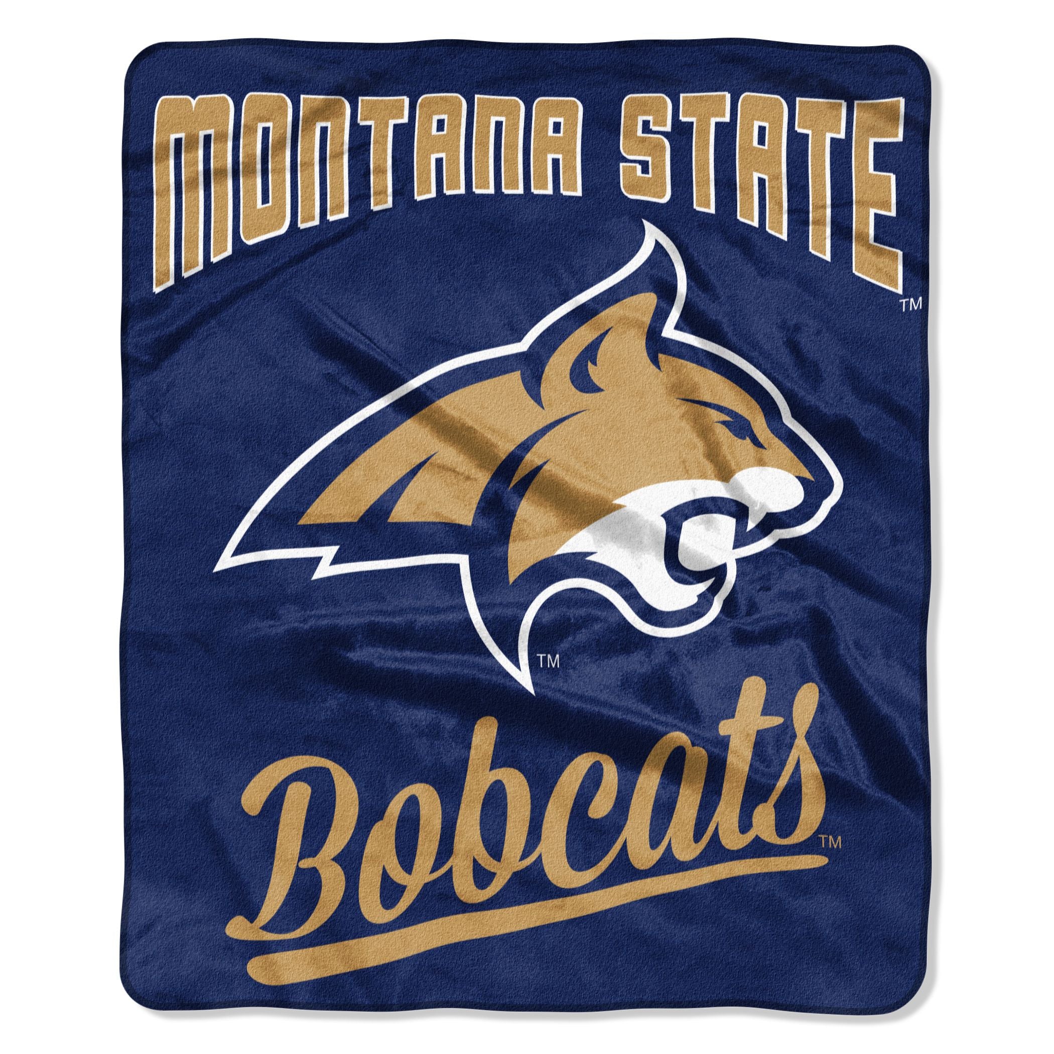 Montana State Official Collegiate, 'Alumni' 50'X 60' Raschel Throw By The Northwest Company(D0102Hhy6Sa.)