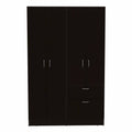 Habana Armoire Two cabinets One Drawers One Hidden Drawer Shoes(D0102HI4XXU)