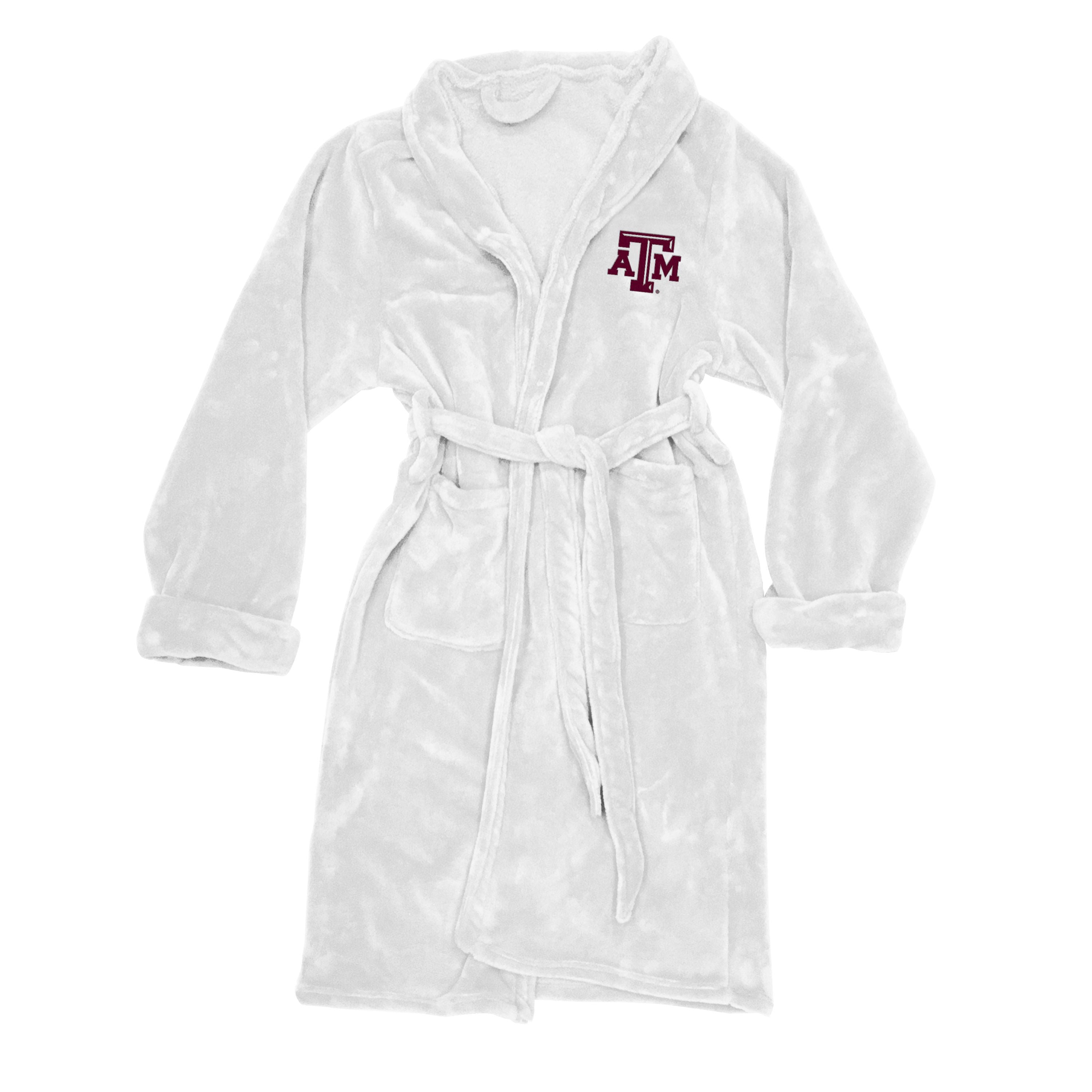 Texas A&M OFFICIAL Collegiate Mens L/XL Silk Touch Bath Robe(D0102HP31J7.)