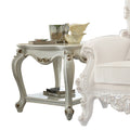 Antique Pearl 1-Shelf End Table