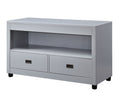 Dove Grey 2-Drawer Sofa Table