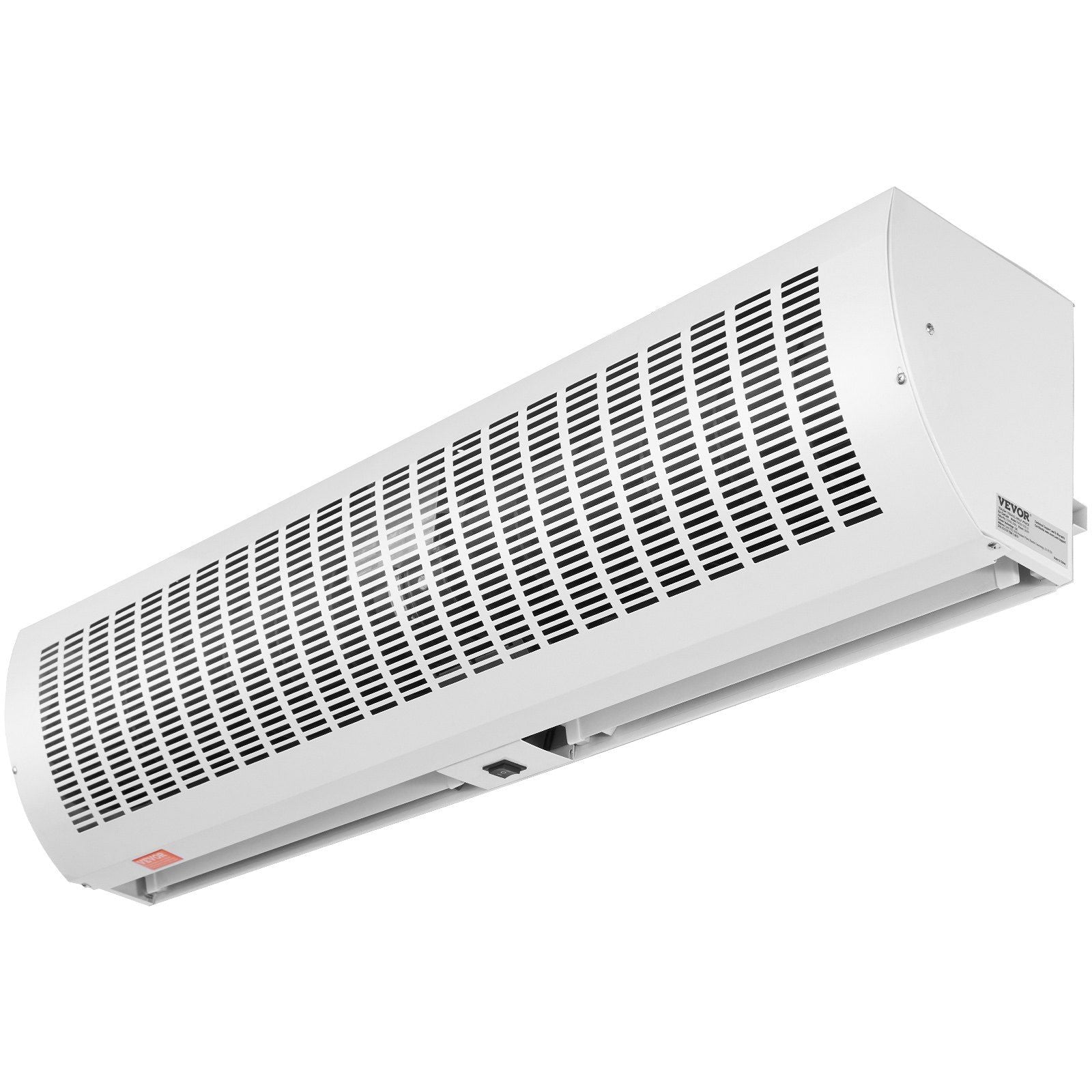 VEVOR 48 Commercial Indoor Air Curtain Super Power 2 Speeds 1650CFM, Wall Mounted Air Curtains for Doors, Indoor Over Door Fan w