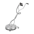 VEVOR 20 Pressure Washer Surface Cleaner w/ Handles & Wheels, Stainless Steel Concrete Cleaner 4500 Max PSI , 3/8Connector & 1/4