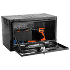 Vevor Underbody Aluminum Truck Tool Box 36' X 17' X 18' Trailer Rv Tool Storage