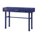 Blue Writing Desk with 1 Drawer