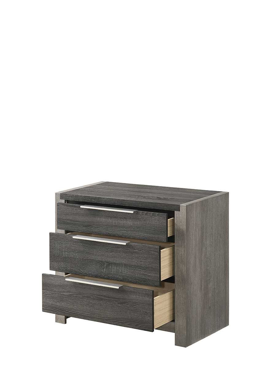 ACME Jehoram Nightstand, Gray Finish BD02723