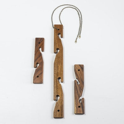 6 Pot Hanging Plant Holder - 3 piece set(D0102HPWUAU.)