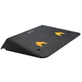 VEVOR Upgraded Rubber Threshold Ramp, 3.5 Rise Door Ramp with 1 Channel, Natural Rubber Car Ramp with Non-Slip Textured Surface,