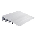 VEVOR Door Threshold Ramp, 5 Rise, 800 lbs Load Capacity, Door Ramp for Wheelchairs, Aluminum Threshold Ramp for Doorways, Adjus