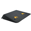 VEVOR Rubber Threshold Ramp, 4 Rise Wheelchair Ramp Doorway, Recycled Rubber Power Curb Ramp Rated 33069 Lbs Load Capacity, Non-