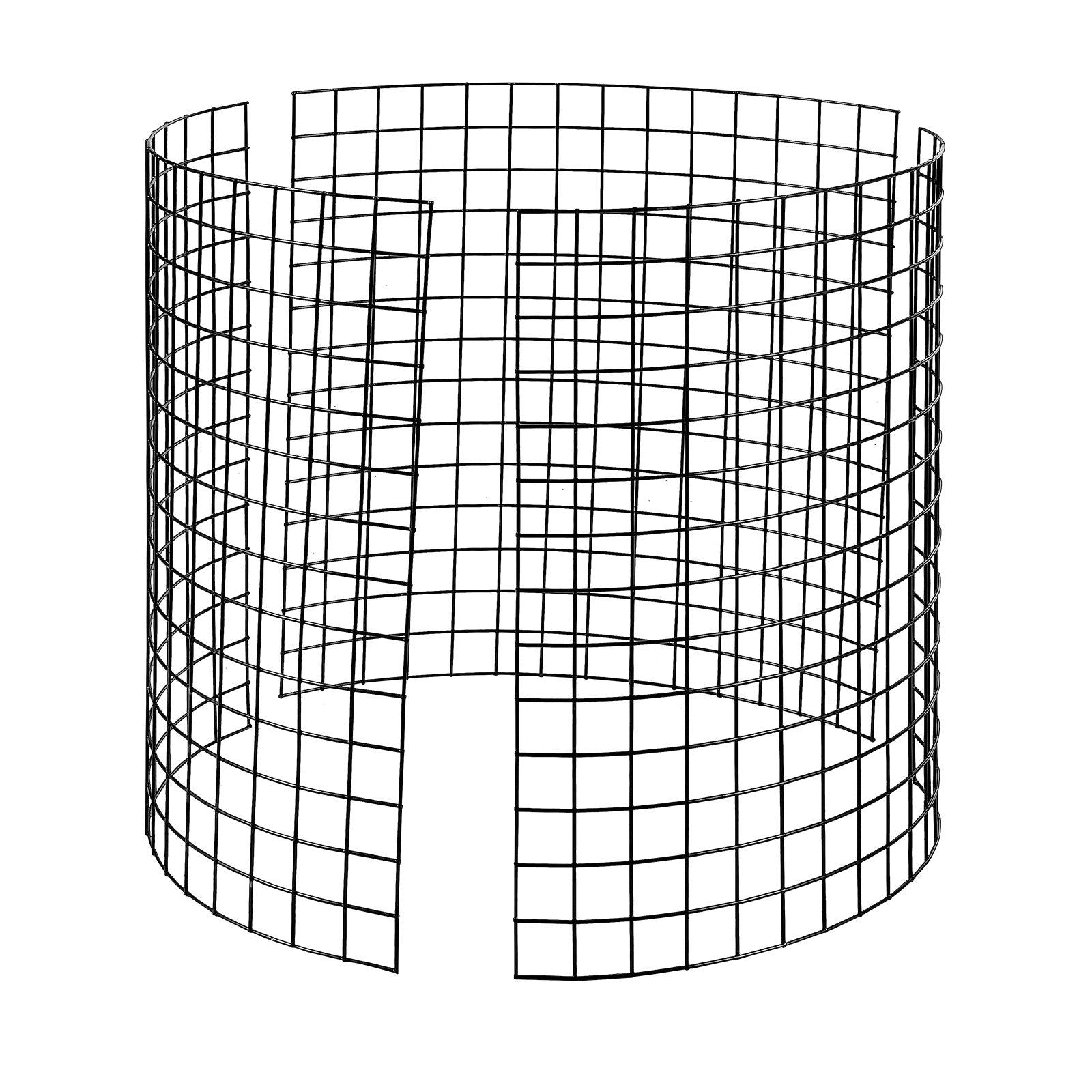 Vevor 6 Pack Plant Protector From Animals 12.6' Dia. X 14' H Metal Plant Cage