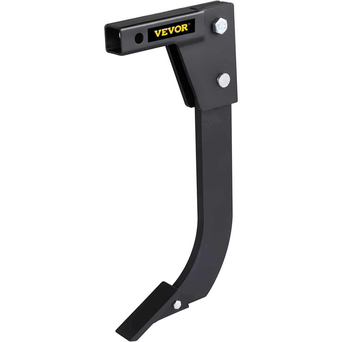 Vevor Hitch Mounted Ripper, 18' Shank Length Box Scraper Shank, 4 Hole Site Box Blade For Tractor, 2 Locating Pins Ripper Shank