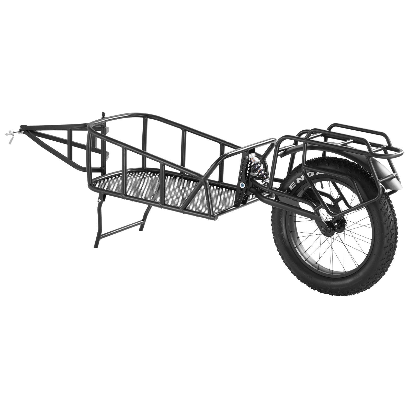 VEVOR Bike Cargo Trailer, 70 lbs Load Capacity, Heavy-Duty Bicycle Wagon Cart, Compact Storage & Quick Release Structure with Un
