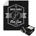 Nba San Antonio Spurs Dominion Personalized Silk Touch Sherpa Throw Blanket 50X60 Inches