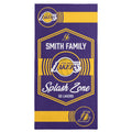 NBA Los Angeles Lakers Dominion Personalized Beach Towel 3060 Inches