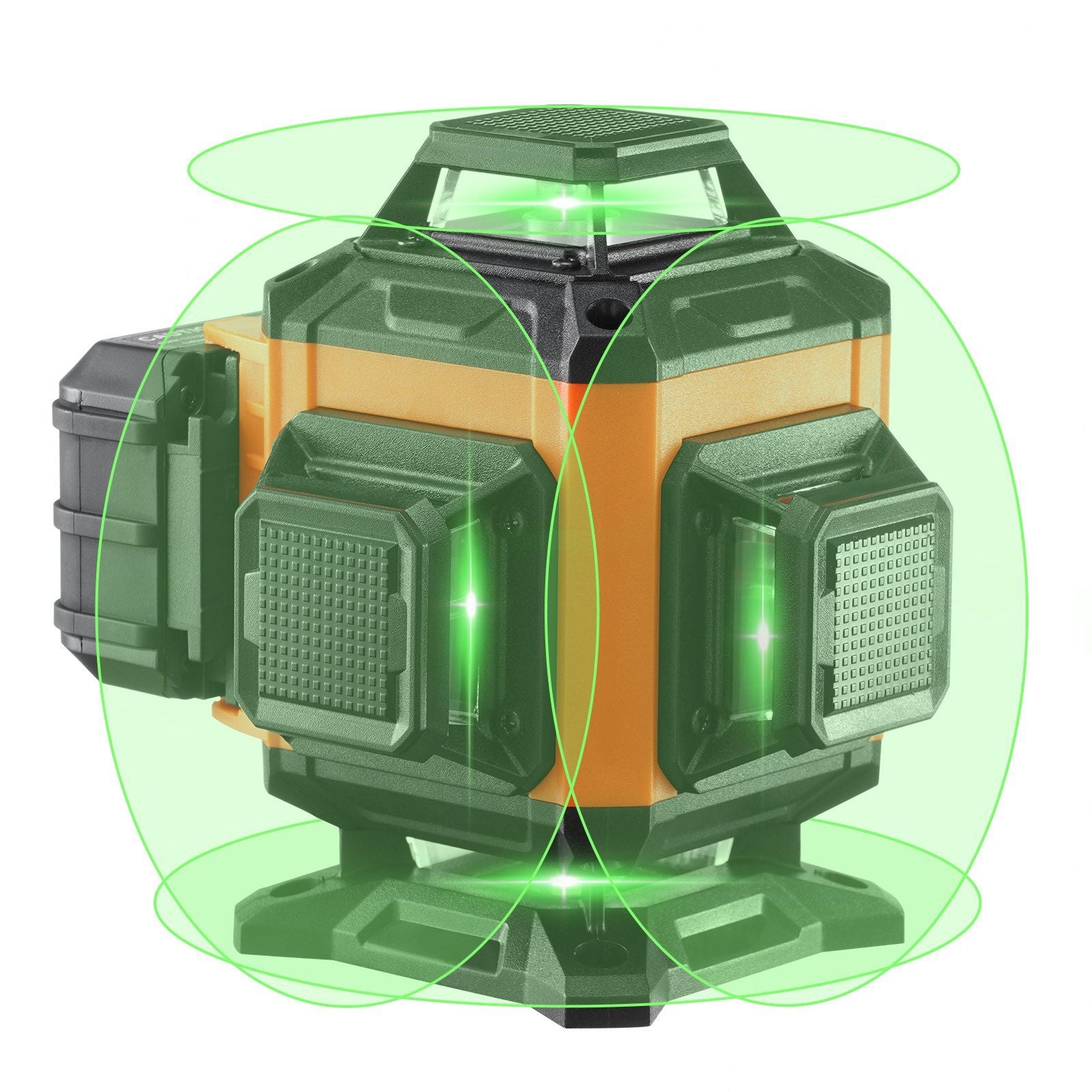 VEVOR Laser Level, 100ft, Self Leveling Manual Green 3 x 360 Cross 16 Line Laser, IP54 Waterproof Remote Control Manual Self-lev