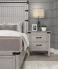 Bridgevine Home Alexandria Nightstand, Mountain Mist Finish