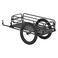 VEVOR Bike Cargo Trailer, 275 lbs Load Capacity, Heavy-Duty Bicycle Wagon Cart, Foldable Compact Storage & Quick Release with Un