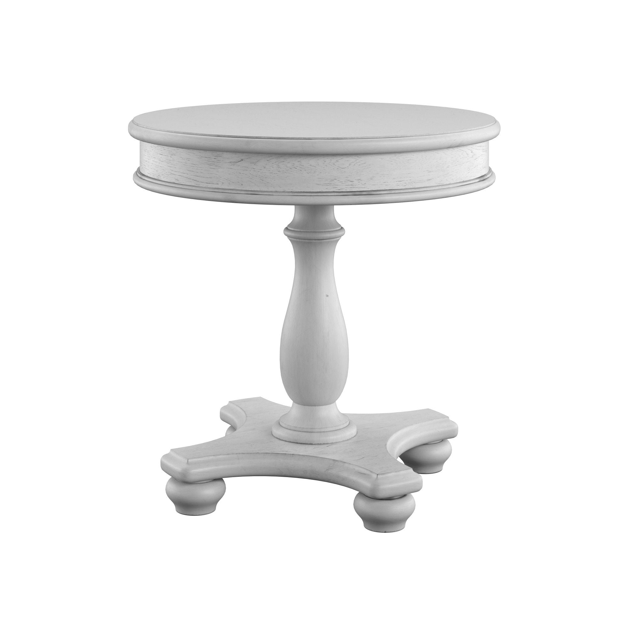 Wallace & Bay Mariano Gray Round End Table