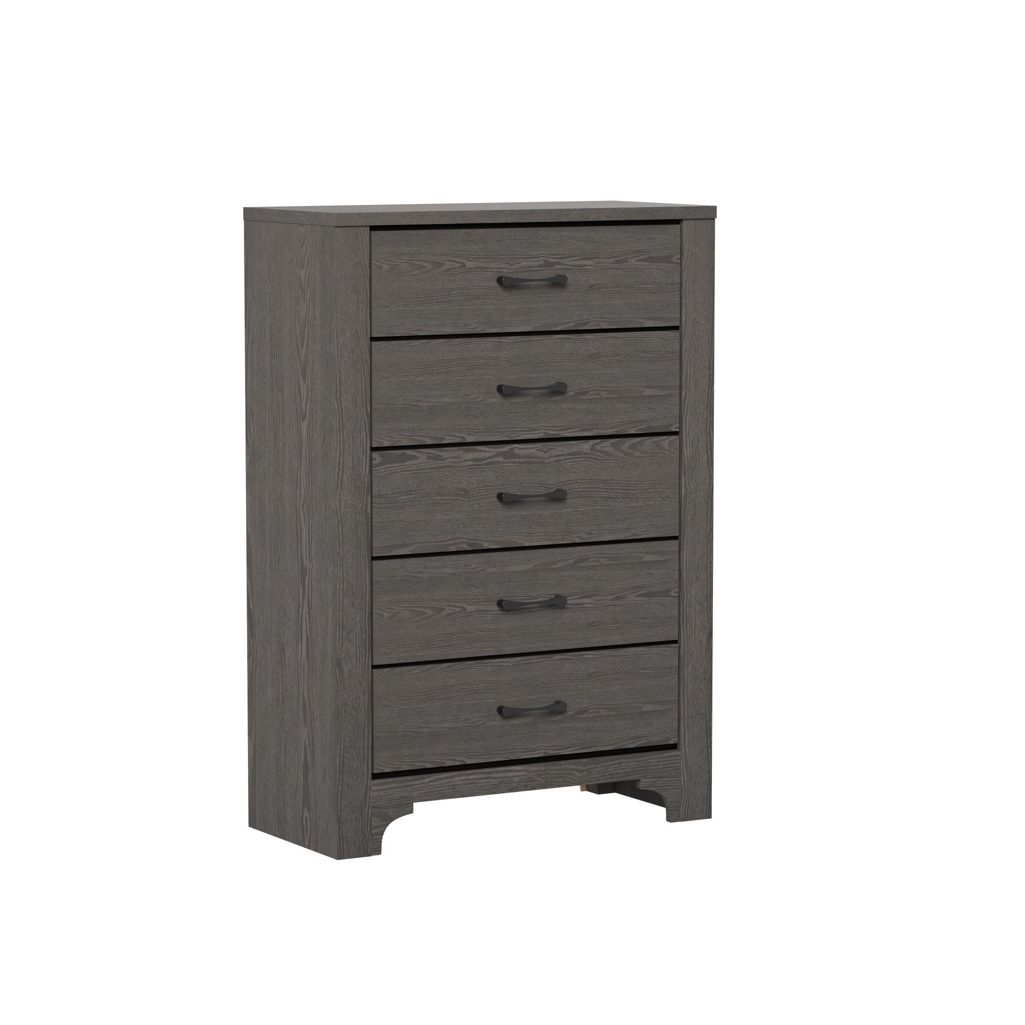 Wallace & Bay Junipe Brown 5-Drawer Chest