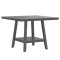 Wallace & Bay Glimm Gray Gathering Height Table