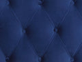 Wallace & Bay Luma Blue King Upholstered Bed