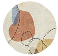RABBIT G8070-2 - 41 x - 41 Washable Non-Slip Round Rug