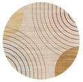 RABBIT K6447-A1 - 41 x - 41 Washable Non-Slip Round Rug