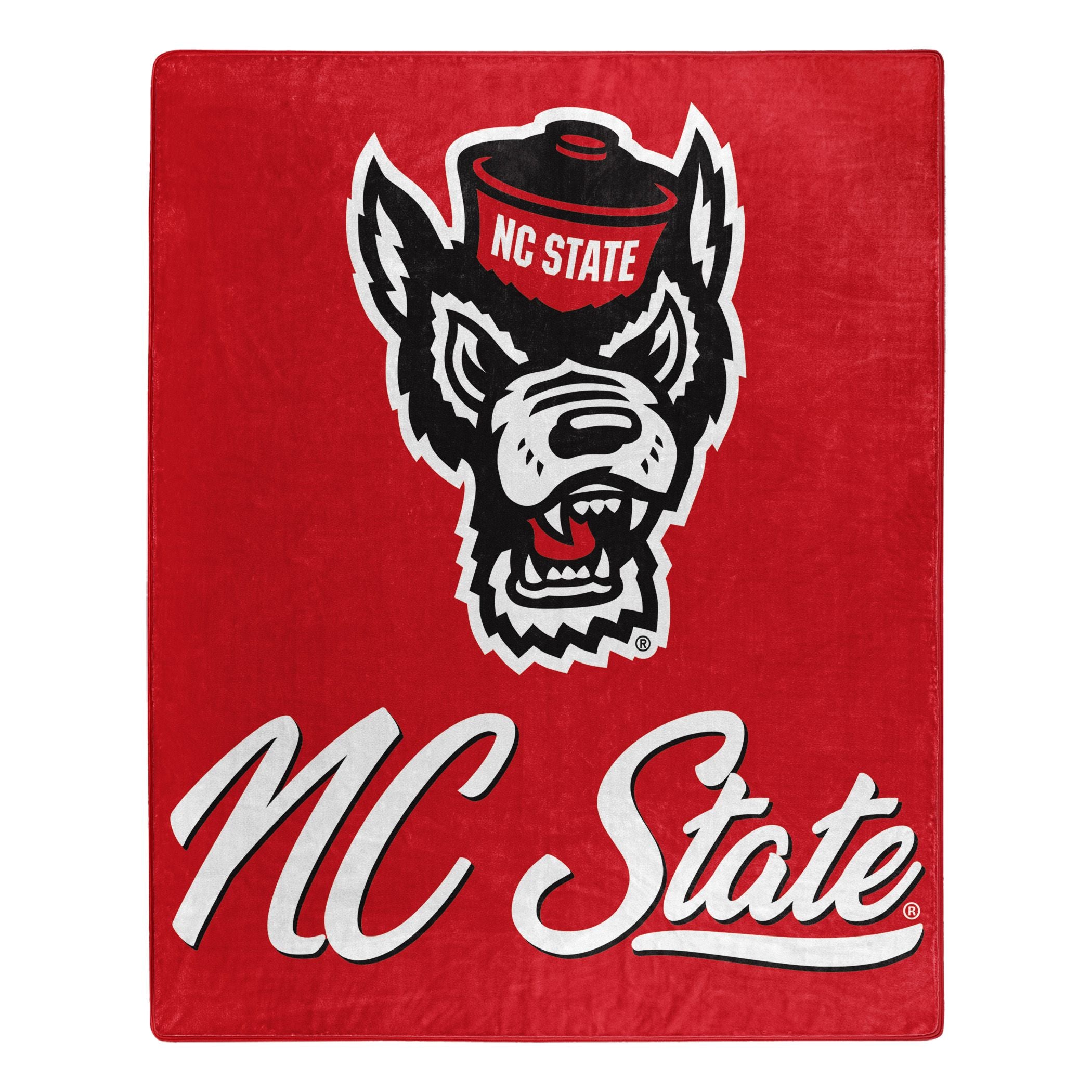 Nc State OFFIcIAL NcAA Signature Raschel Throw Blanket(D0102HX6YVP)